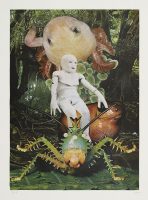 MFR_1 bis MFR_3 Ohne Titel (aus der Serie «Metamorphosen»), 2015, Mischtechnik auf Papier, 50 x 40 cm